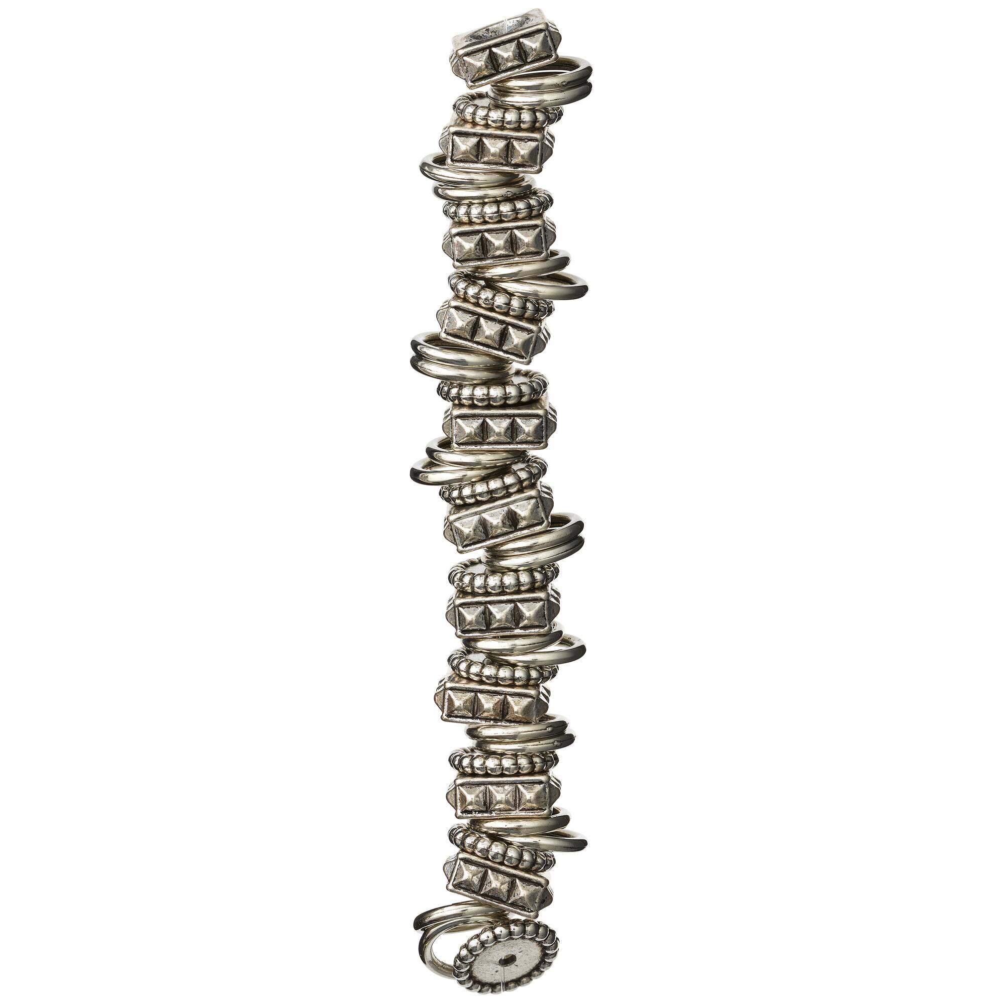 Sterling Silver-Plated Metal & Acrylic Mixed Beads, 10mm by Bead Landing™